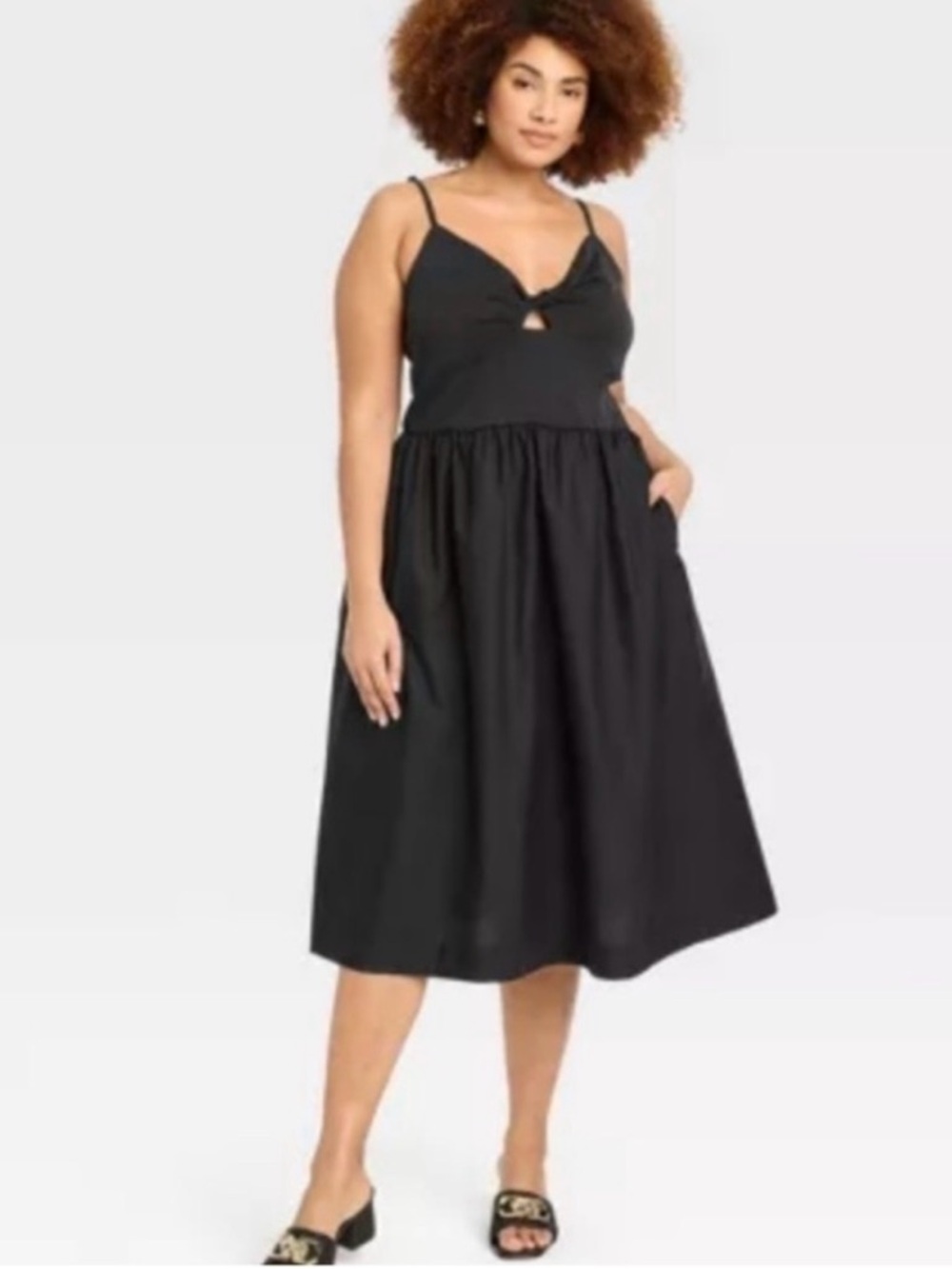 NWOT a new day Ballet Midi Dress